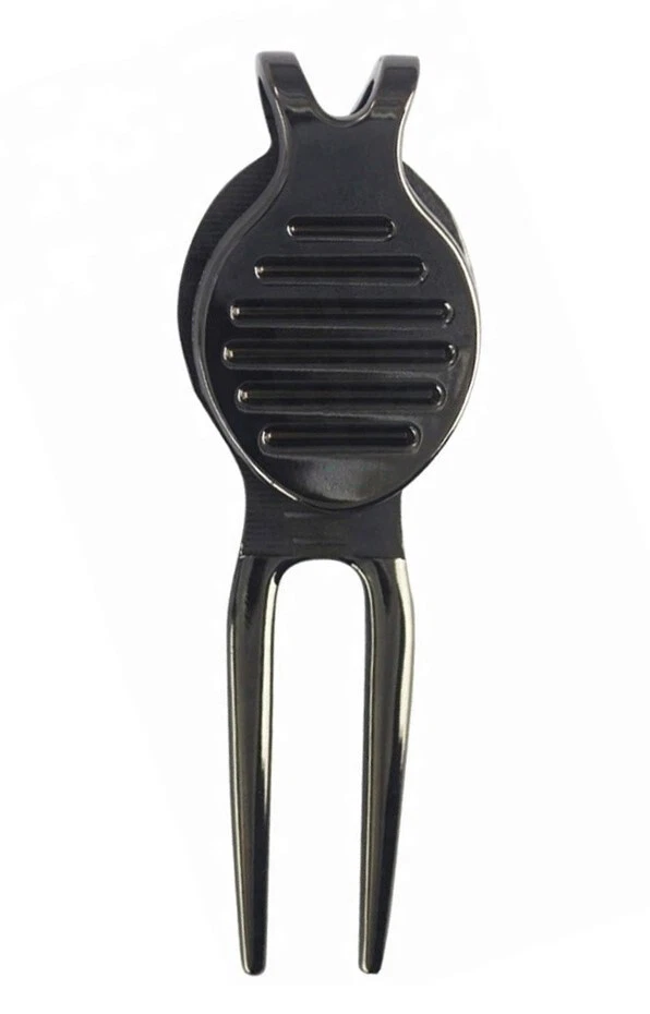 Marcador de pelota de golf The Grateful Dead con herramienta de divot de níquel negro regalo Foto 2 de 3