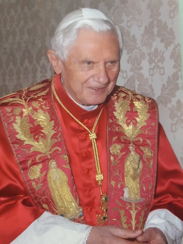santino foto BENEDETTO XVI Papa Ratzinger ORDINAZIONE SACERDOTALE firma HolyCard - 第 2/3 張圖片