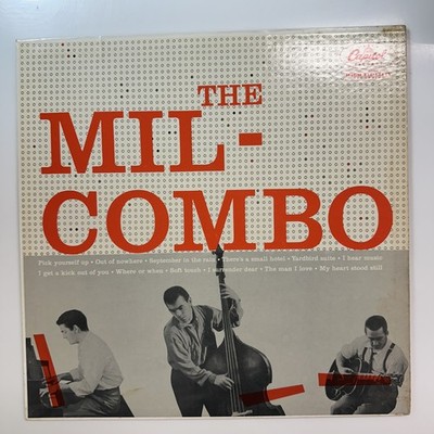 The Mil-Combo Album Vinyl Record The Mil Combo Jazz Capitol Mono