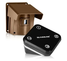 Guardline 500 Foot Range Wireless Driveway Alarm [1 Motion Detector Alarm Sen...