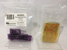 2 SETS OVERHEAD DOMINOES / DOUBLE 6 AND DOUBLE 9 / MATH MANIPULATIVES