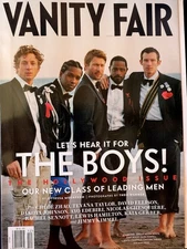 GLEN POWELL A$AP ROCKY VANITY FAIR MAGAZINE HOLLYWOOD ISSUE 2025 2026