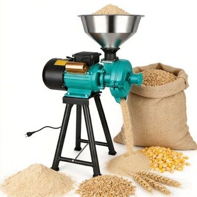 3000W 110V Electric Grinder Grain Mill Corn Wheat Feed Flour Cereal Grain Mills