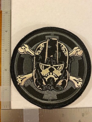 Star Wars *GHOST MANDALORIAN* Patch w/Skull-n-Crossbones
