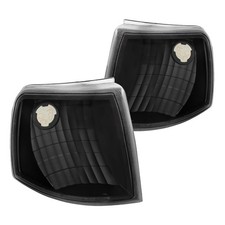 Fit 1993-1997 Ford Ranger Euro Black Bumper Corner Signal Signal Lights