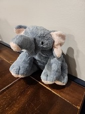TY TyLux WINKS Elephant Plush Beans Lovey Gray Pink 2002 plastic eyes