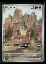 klawf pokemon card full art Amazon.com: Pokemon - Klawf 217/198 - Scarlet & Violet - Illustrator Rare main image 1