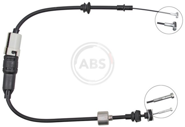 A.B.S. Kupplungsseil Kupplungszug K29200 FüR VW Polo 3 6N1 6N2 Lupo 1 6X1 6E1 2-image