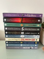 10 x Agatha Christie Paperback Book Bundle Collection HarperCollins Exc Cond