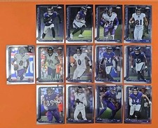 2025 Topps Chrome Baltimore Ravens Complete Base Team Set 13 Card Lot 2025 Topps Chrome Baltimore Ravens Complete Base Team Set 13 Card Lot