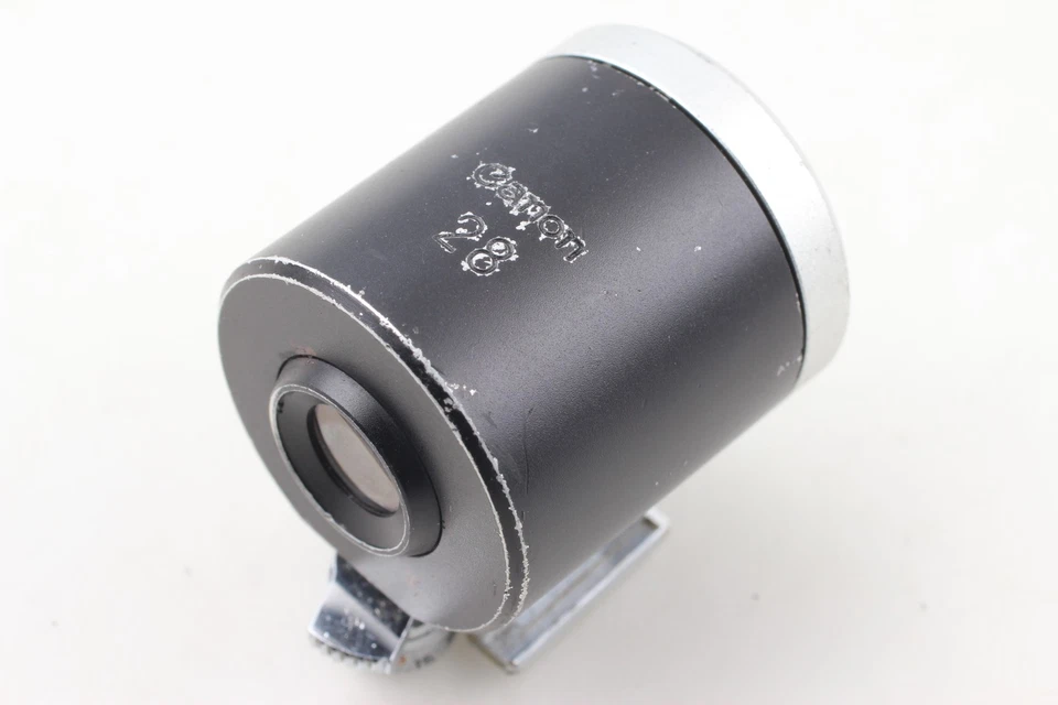 [ Exc+4 ] Canon 28mm View Finder Black for Rangefinder Camera From JAPAN - Image 4 of 4