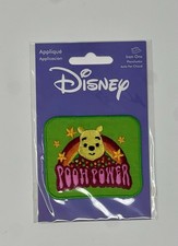 Winnie The Pooh Pooh Power Embroidered Iron On Patch Appliqu  Disney