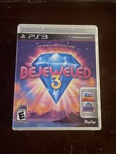 Bejeweled 3 (PlayStation 3 PS3) - TESTED AND WORKING, No Manual
