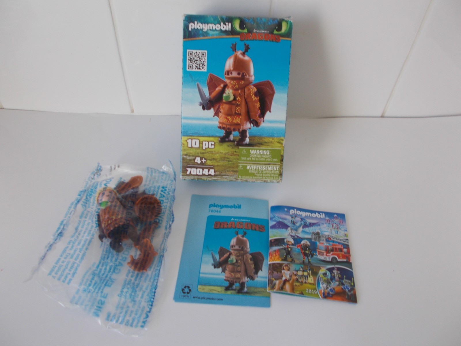 Playmobil Dragons Fish legs with flying suit new box has just been opened