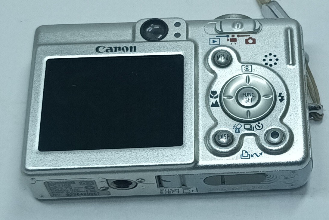 Canon Digital Camera IXUS 30 3.2MP Silver Tested With charger | eBay