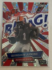 2025 Wild Card Comix Quinshon Judkins Donut Circles #7/10 Cleveland Browns RC