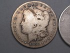 2-US Silver Dollars 1900-o Morgan & 1923-s Peace. #3 w — photo 2