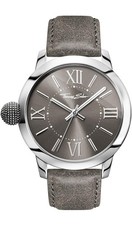 Orig. Thomas Sabo Herrenuhr WA0294-273-210 Leder grau Analog NEU