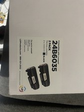 Toner Cartridge Replacement 24B6035 Lexmark Black 2-pack New Sealed