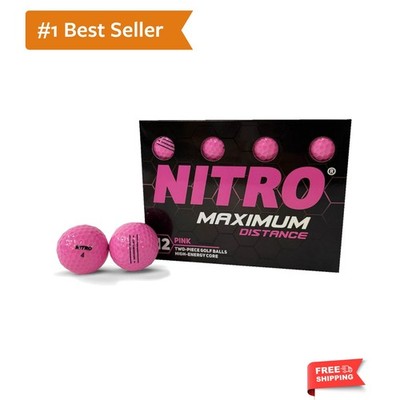 Maximum Distance Golf Ball 12-Pack