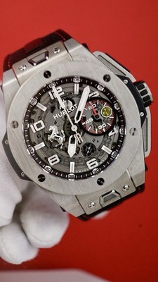 Hublot Big Bang Ferrari Titanuim 45mm Watch - 401.NX.0123.VR Box
