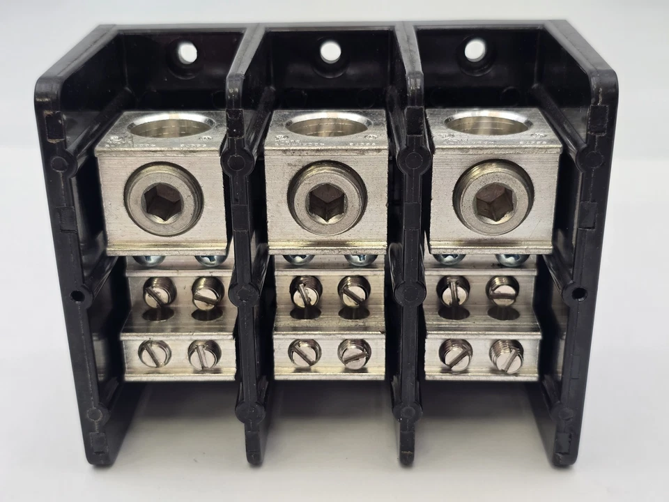 Square D 9080LBA363104 Power Distribution Terminal Block 335A 600V 3P 6-400 MCM - Image 4 of 4