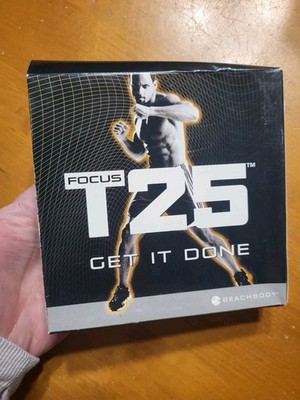 Beachbody Focus T25 Get It Done Alpha + Beta DVD Workout Exercise MISSING 1 DISC