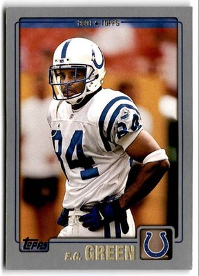 2001 Topps E.G. Green . Indianapolis Colts #301
