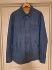 Dehen 1920 Crissman Overshirt in Sky Blue Denim (M)