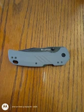 COLD STEEL ENGAGE  BRAND NEW HIGH END AUS 10A JAPAN STEEL GREY G10 HANDLE 3 IN.