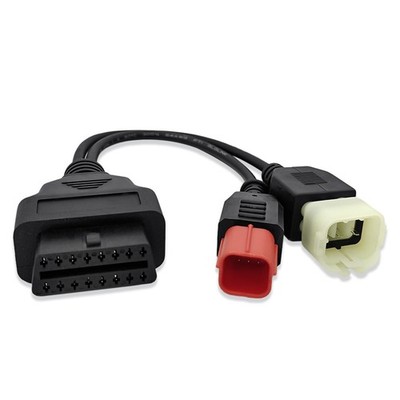 OBD2 2-in-1 Adapter Cable, OBD Diagnostic Cable for Euro5 Guzzi for... 