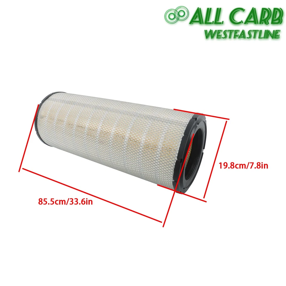 Engine Air Filter Fit For Peterbilt 386 Truck AF25525 1698941C1 P534096 AF25219 - Image 2 of 4