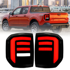 Full LED Tail light for 2022-2024 Ford Maverick XL XLT Smoked Driver & Passenger