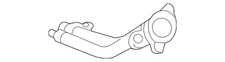 Genuine Nissan Filler Tube 20421-EZ40A