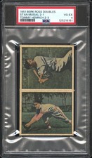 1951 BERK ROSS TOMMY HENRICH 2-3 STAN MUSIAL 2-1 PSA 4