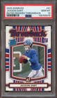 2025 Panini Donruss Jaxson Dart THROWBACK Rated Rookie RC #41 PSA 10 138155979