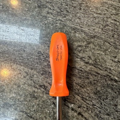 Snap On tm4csa 1/4 drive 6” standard shank driver Orange new | eBay