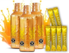 3X Bottles Vitafer L-Gold-Multivitamin- 500ML + 6 Sachets 🔥 (Original) 🔥