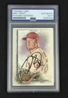 Mike Trout Signed 2022 Topps Allen & Ginter Baseball Card PSA DNA Auto Angels
