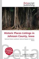 Lambert M. Surhone (U. A.) | Historic Places Listings In Johnson County, Iowa