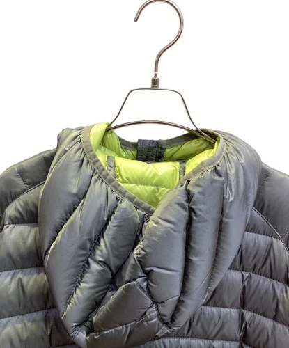 L.L.Bean Outdoor Puffer Jacket Men's Size XL Gray/Yellow image 4