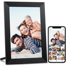 AEEZO 10.1 Inch WiFi Digital Picture Frame, IPS Touch Screen Smart Cloud Phot...