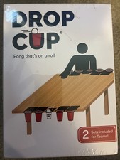 Drop Cup Pong That's On A Roll Family Friendly Party Game