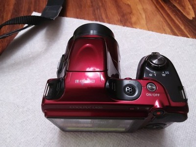 Nikon COOLPIX L820 16.0MP 30x Digital Camera - Red (PARTS/REPAIR