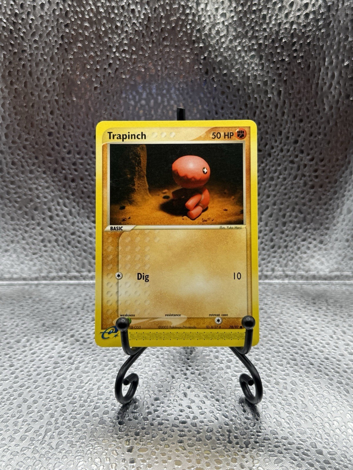 Trapinch 78/97 Dragon Regular - NM/VLP - E-Reader Pokemon