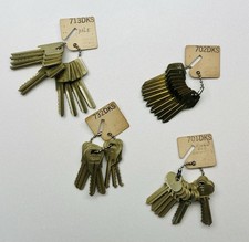 Locksmith Master Key Set Corbin Yale Weiser 4 Separate Key Sets 