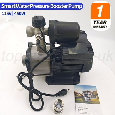 #ad #ad NPT Smart Water Pressure Booster Pump 115V 450W For House Shower Irrigation $335.00