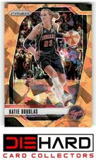 2024 Panini Prizm WNBA #119 Katie Douglas Ice Orange Prizms Indiana Fever