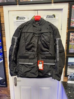 RST Ranger CE Herren Textil Motorrad Jacke Herren schwarz schwarz UK 48/2XL