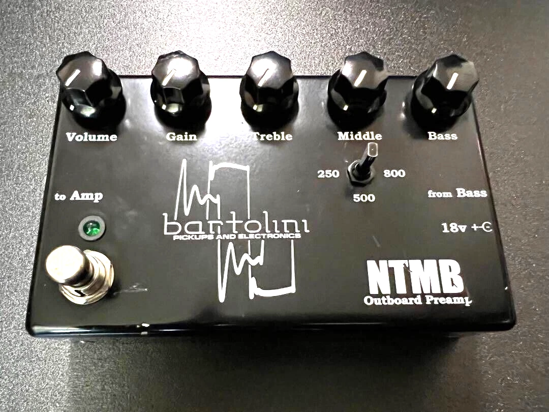 Bartolini NTMB Outboard Preamp Bass Effect Pedal